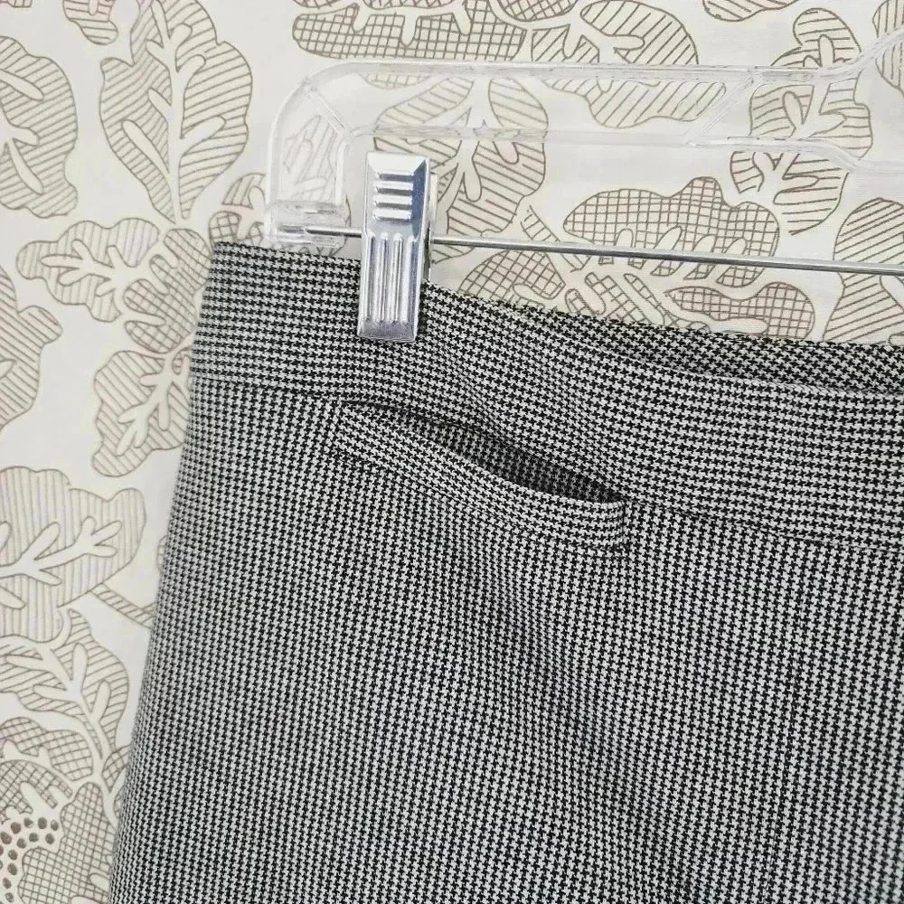 💥   cut Patterned Women's Dress Pants Size 8 8788